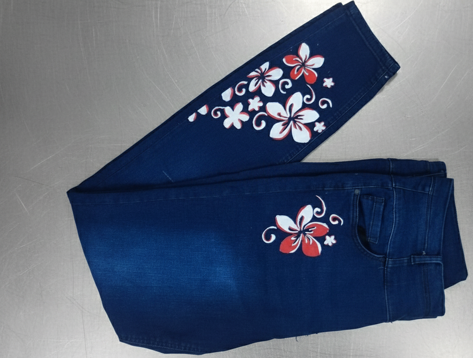 Floral Bloom Jeans